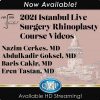 2021 Istanbul Live Surgery Rhinoplasty Course